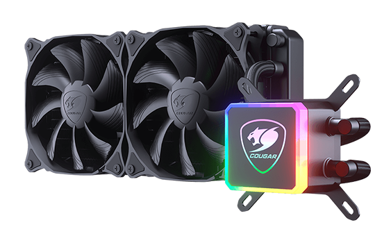  Water Cooler Cougar, Aqua, 240, RGB, 240mm